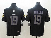 Nike Vikings 19 Adam Thielen Black Vapor Impact Limited Jersey,baseball caps,new era cap wholesale,wholesale hats